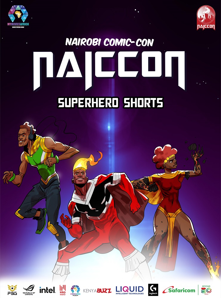 NAICCON Superhero Shorts
